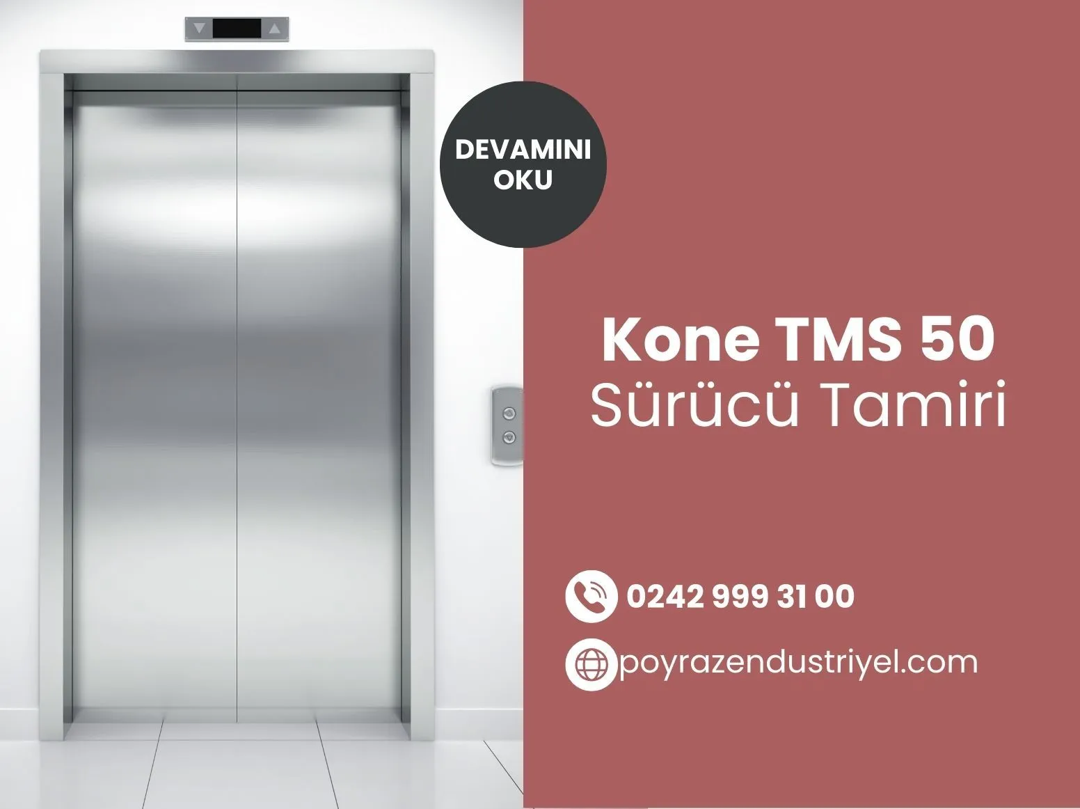 Kone Tms50 Sürücü Tamiri